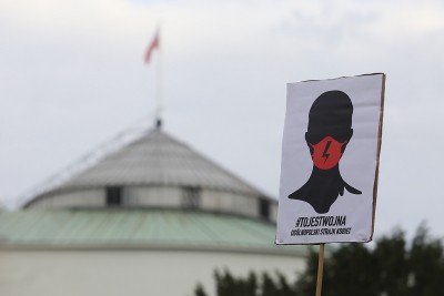 Strajk Kobiet: Posłanki protestują w Sejmie