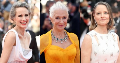 Siwe pasemka najmodniejszą fryzurą w Cannes 2021