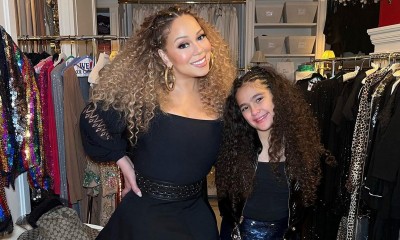Mariah Carey i jej córka Monroe z identycznymi fryzurami