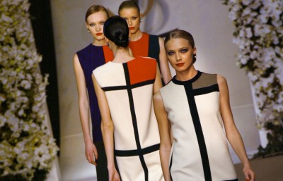Moda inspirowana malarstwem Mondriana