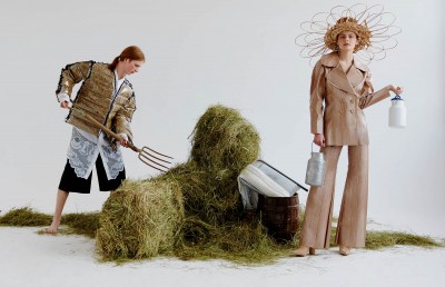 Premierowo na Vogue.pl: Kampania kolekcji „Wiesia” duetu RAD