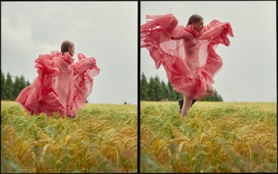 Premierowo na Vogue.pl: Kolekcja „Oddech” Krystiana Szymczaka 