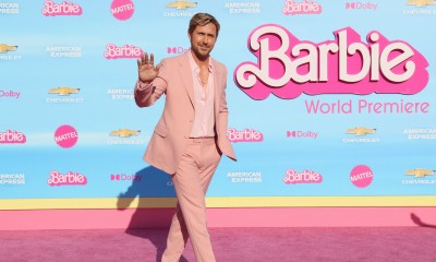 Ryan Gosling w różowym garniturze na światowej premierze „Barbie”