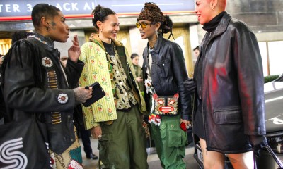 Street style na tygodniu mody w Londynie jesień-zima 2022