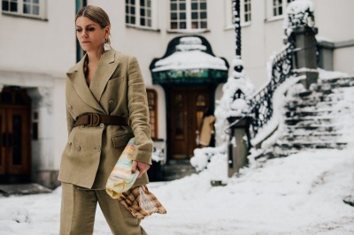 Street style na tygodniu mody w Sztokholmie jesień-zima 2019-2020