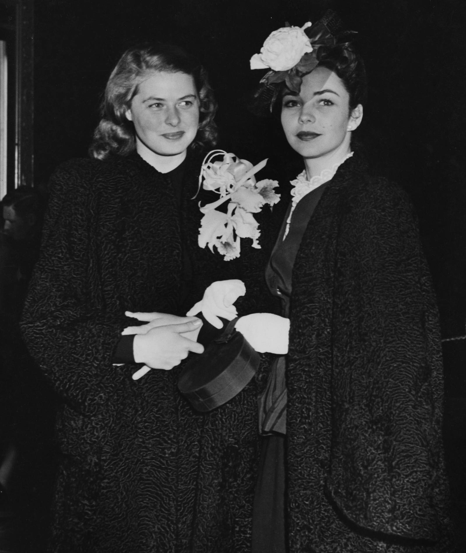 Ingrid Bergman i Jennifer Jones, 1945 rok