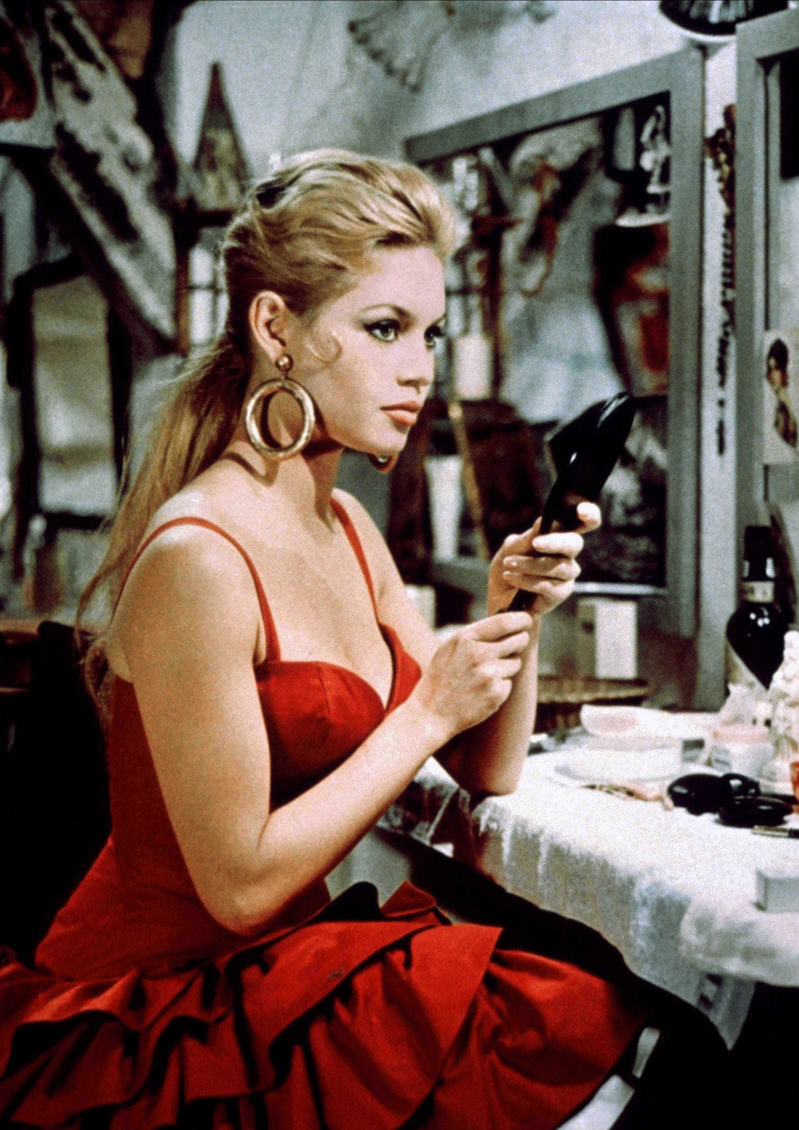 Brigitte Bardot w „Kobiecie i pajacu”, 1959