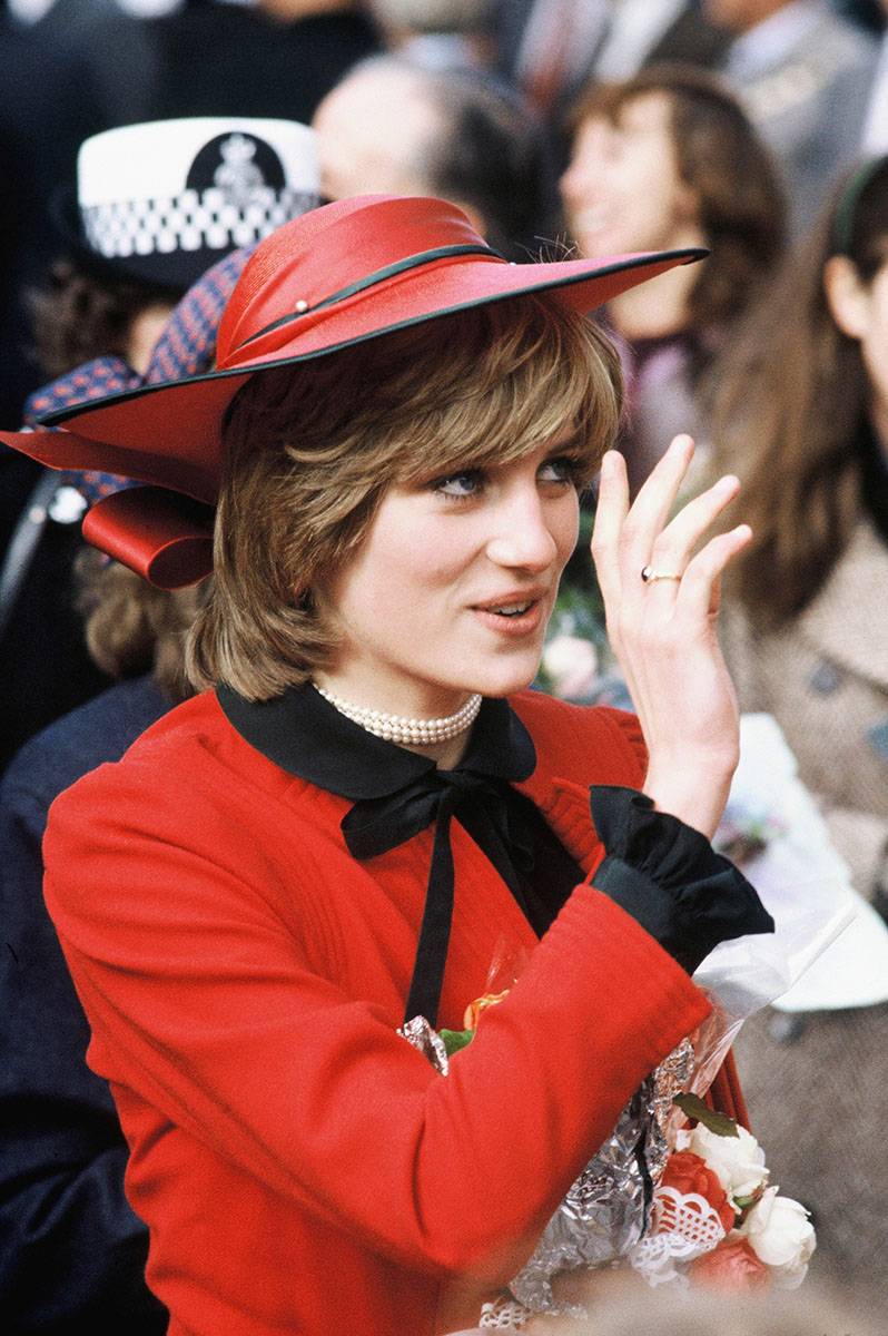 Księżna Diana w Walii w 1981 roku