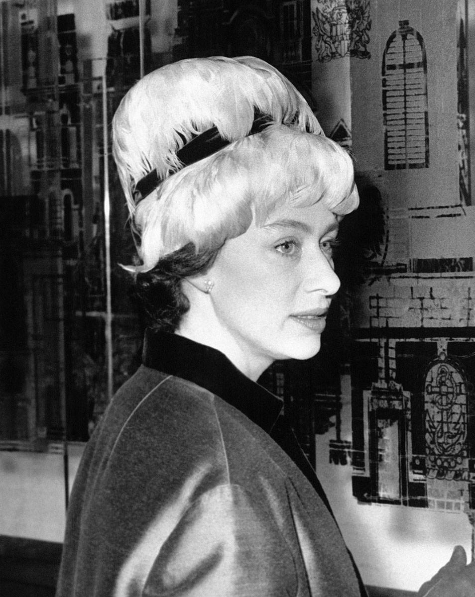 Księżniczka Małgorzata w Londynie w 1963 roku