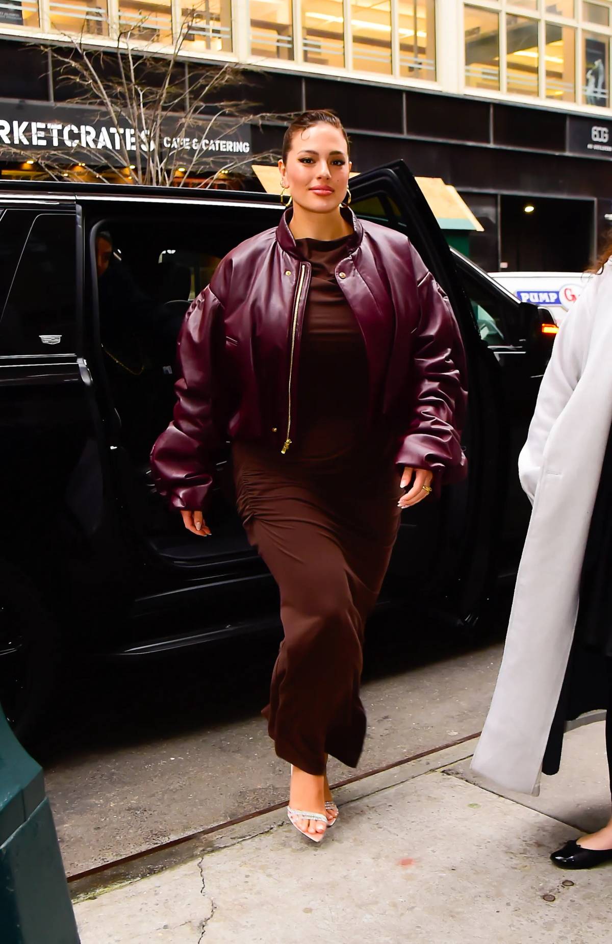 Ashley Graham na nowojorskim tygodniu mody