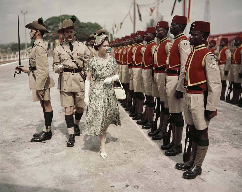 Królowa Elżbieta II w Nigerii, 1956 rok