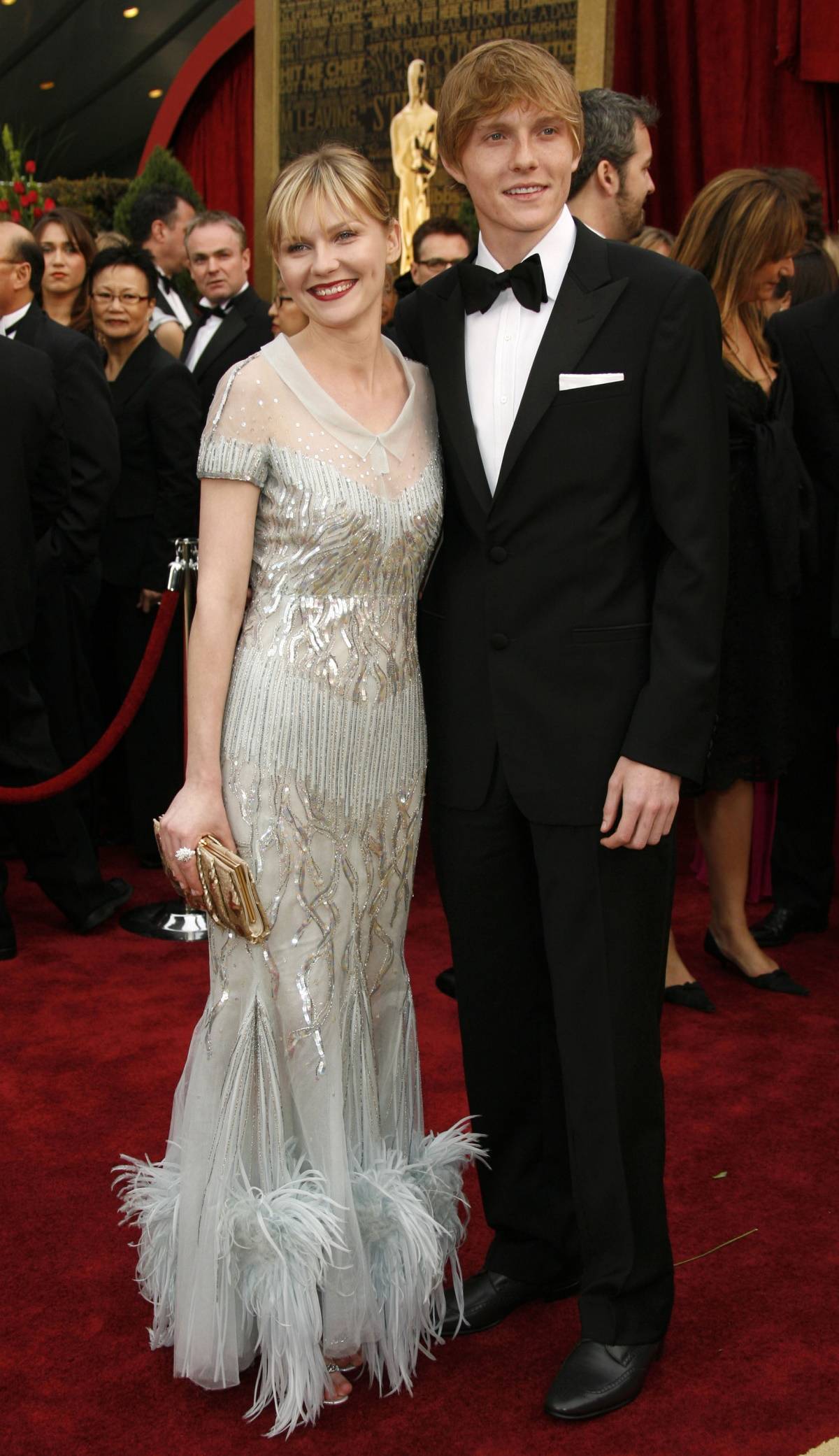 Kirsten Dunst z bratem Christianem, 2007 rok