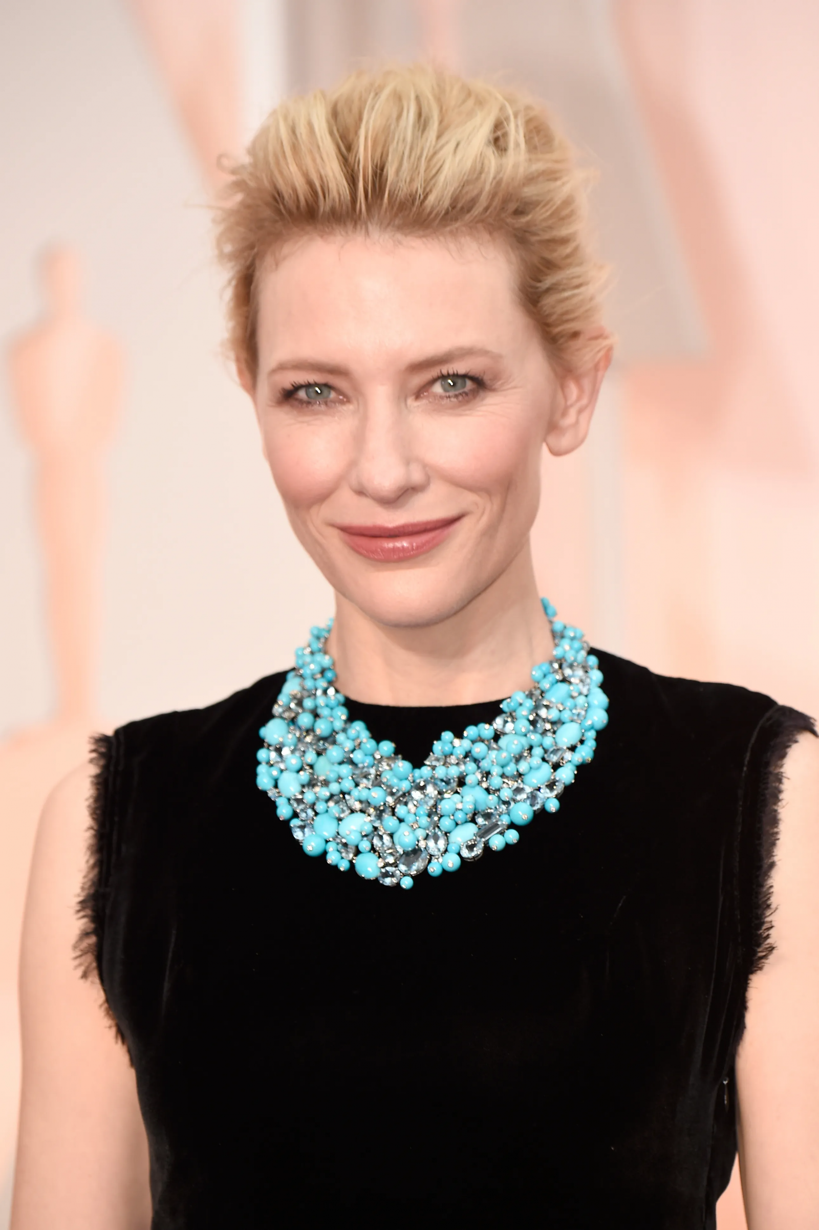 Cate Blanchett w biżuterii Tiffany & Co., 2015 rok