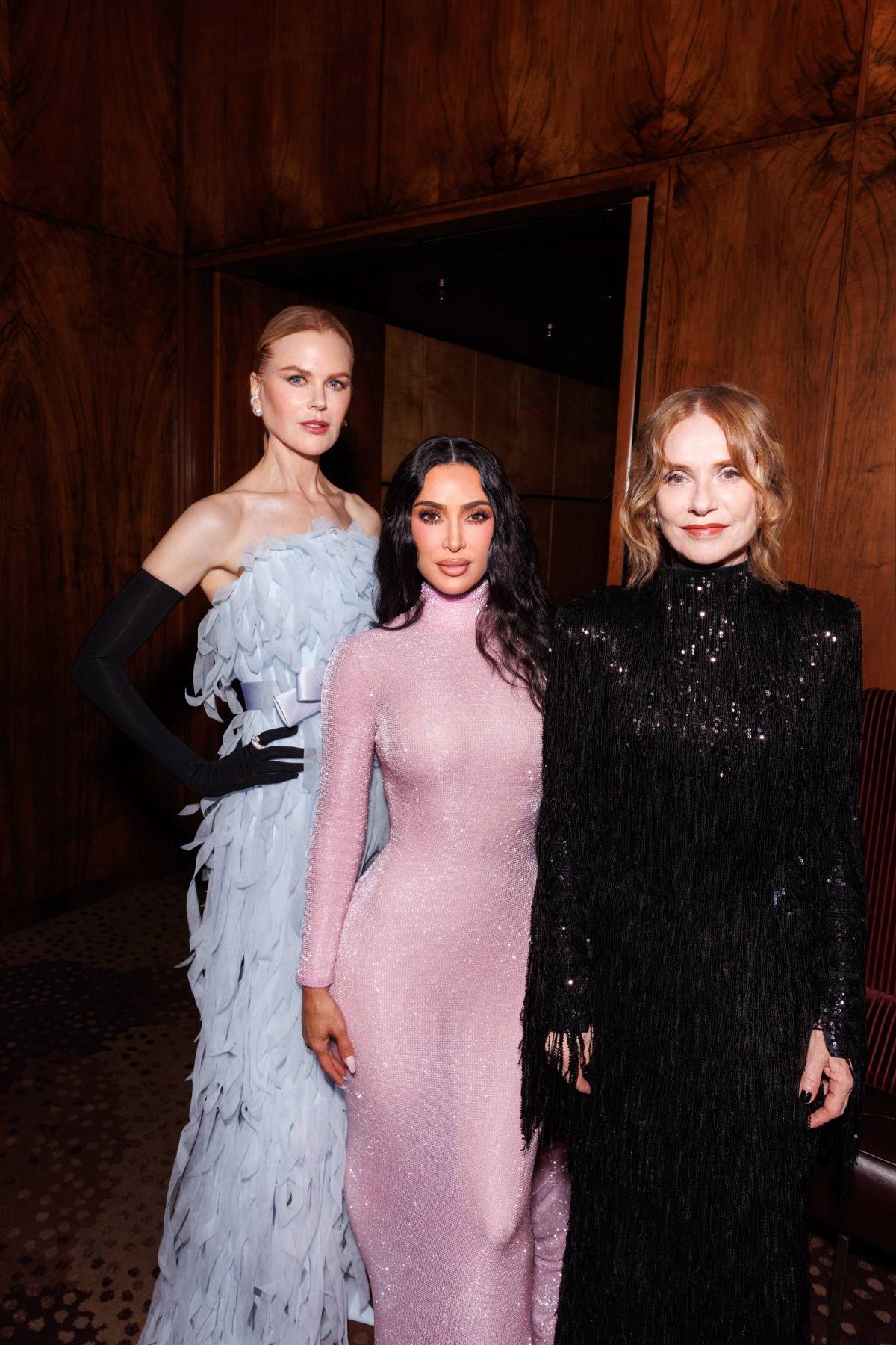 Nicole Kidman, Kim Kardashian i Isabelle Huppert