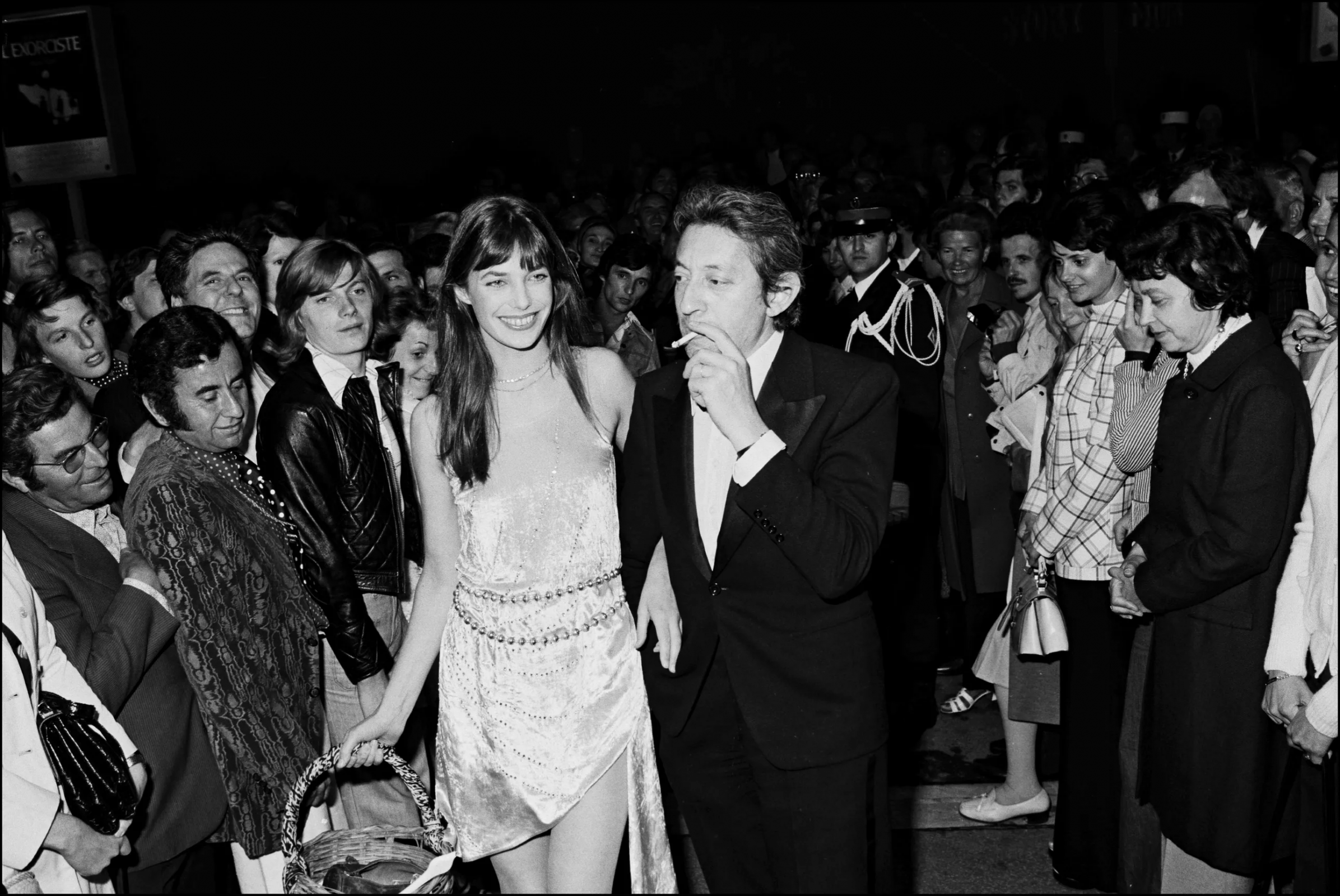 Serge Gainsbourg i Jane Birkin na Festiwalu Filmowym w Cannes w 1974 roku