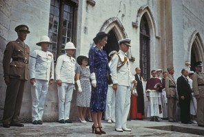 Oficjalna wizyta na Bahamach, 1942 rok, Fot.  Michael Ochs Archives