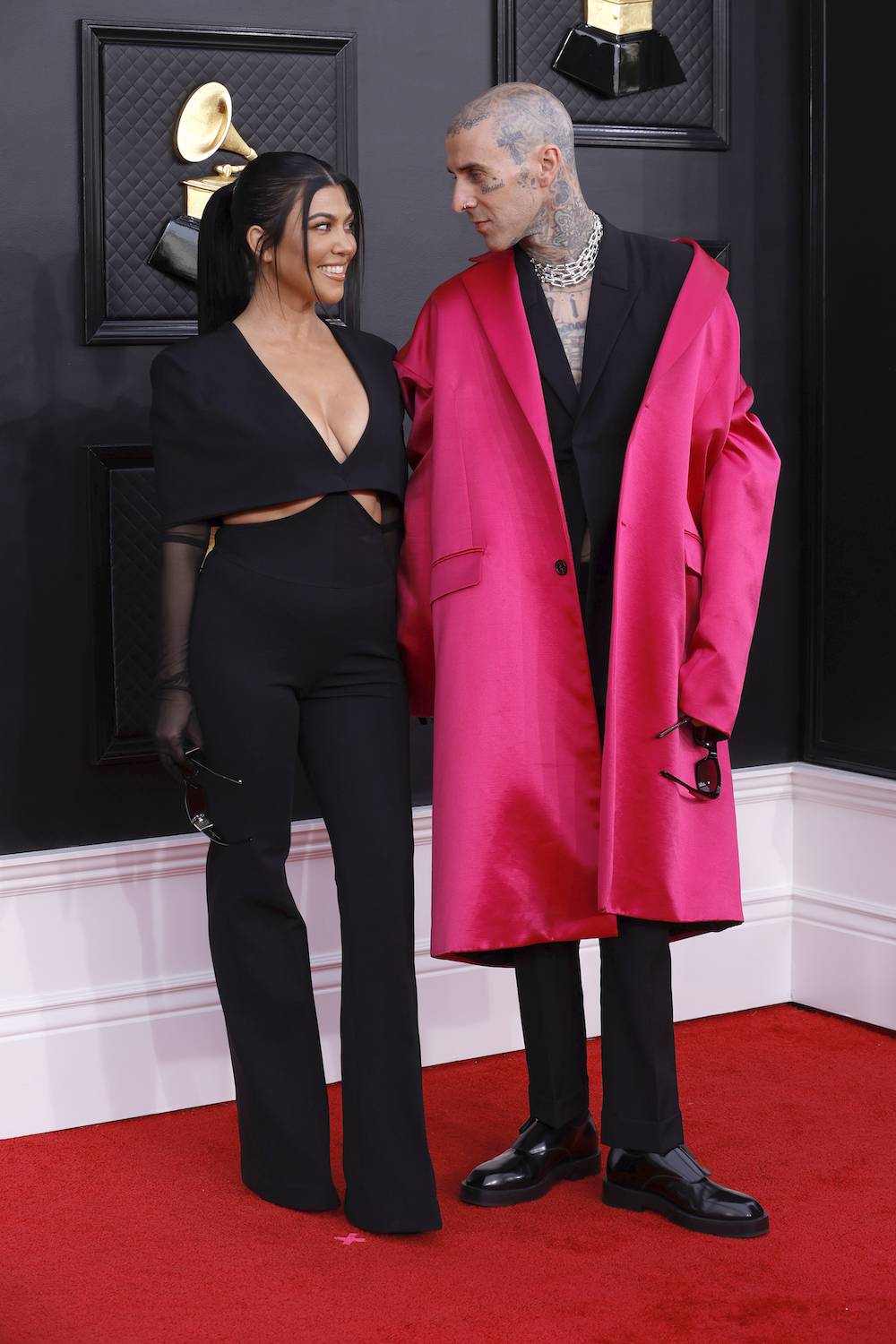 Kourtney Kardashian i Travis Barker (Fot. Getty Images)