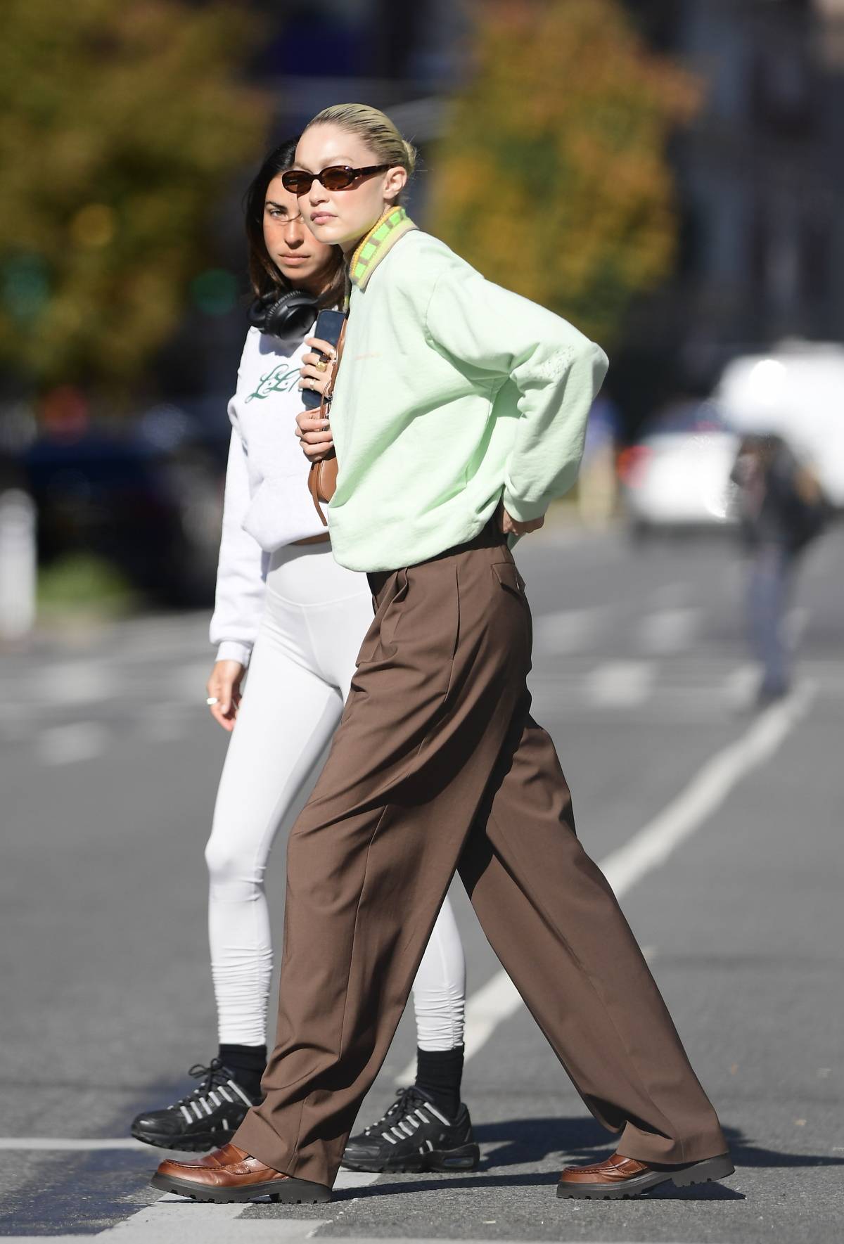 Gigi Hadid w Nowym Jorku (Fot. Getty Images)