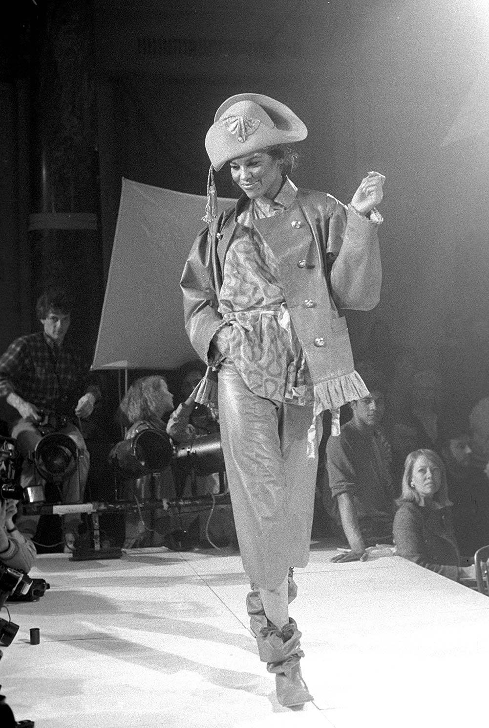 Pokaz Vivienne Westwood 1981  (Fot. David Corio / Contributor)