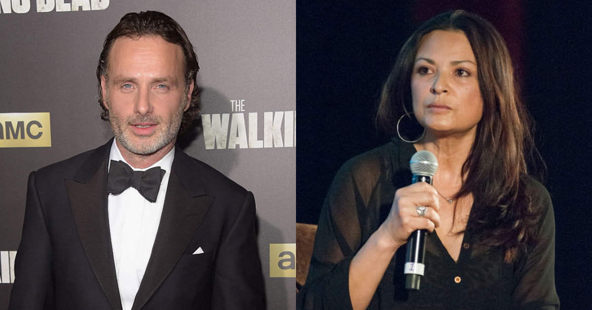 Andrew Lincoln i Elpidia Carrillo (Fot. Getty Images)