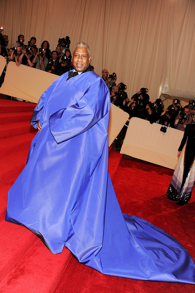 Andre Leon Talley na MET Gali w 2011 roku (Fot. Larry Busacca, Getty Images)