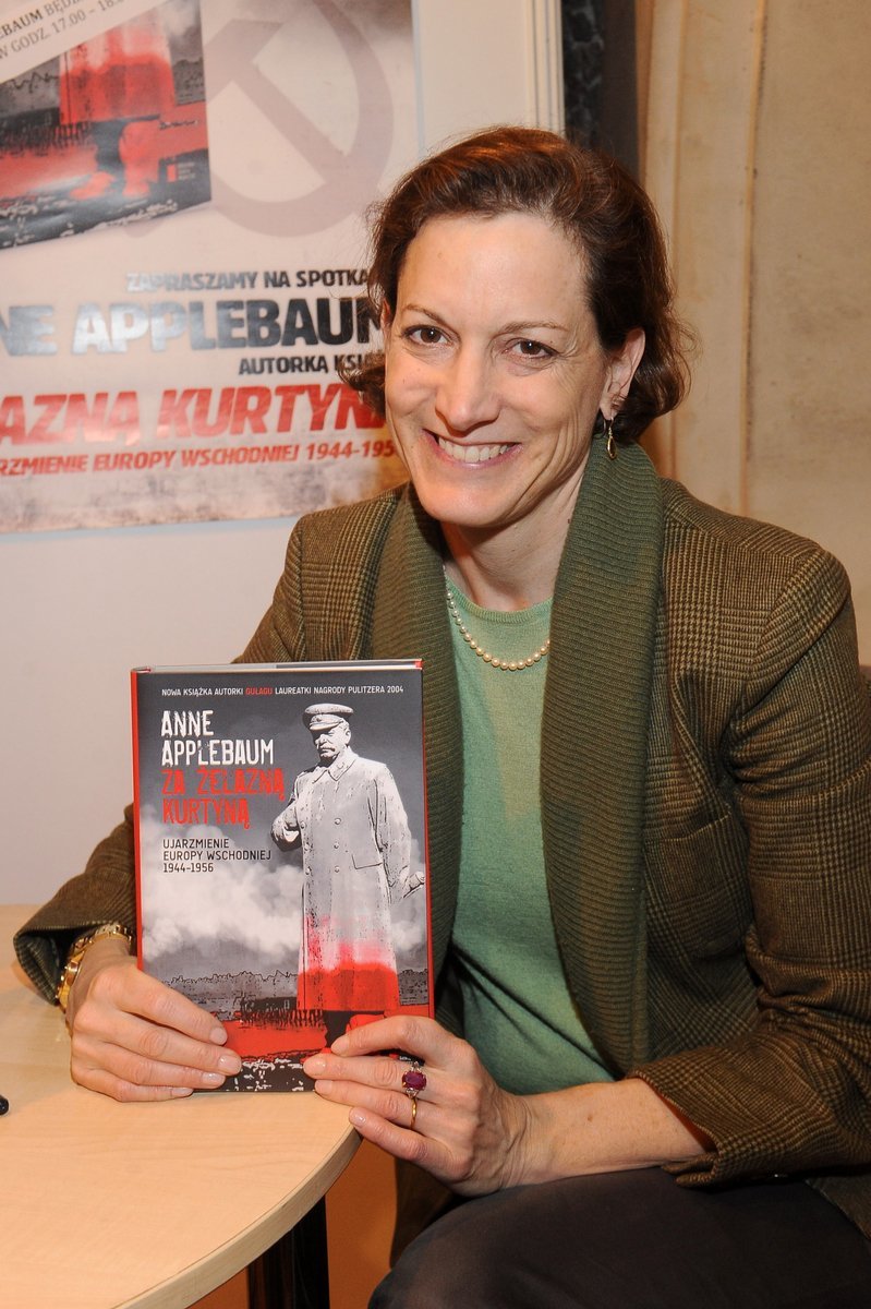 Anne Applebaum podczas Targów Książki Historycznej w Warszawie