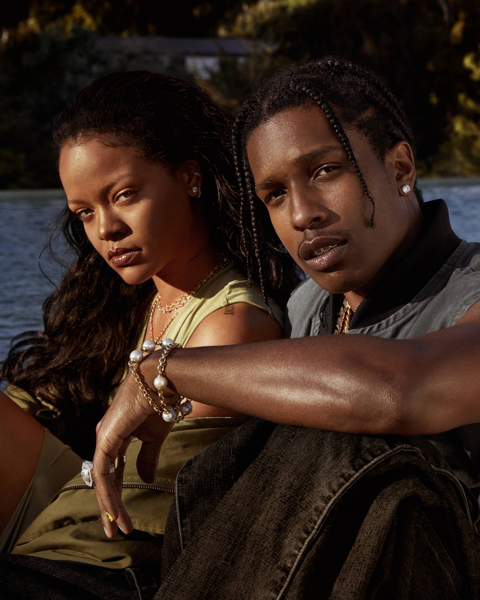 Rihanna i A$AP Rocky (Fot. Materiały prasowe Fenty Skin)