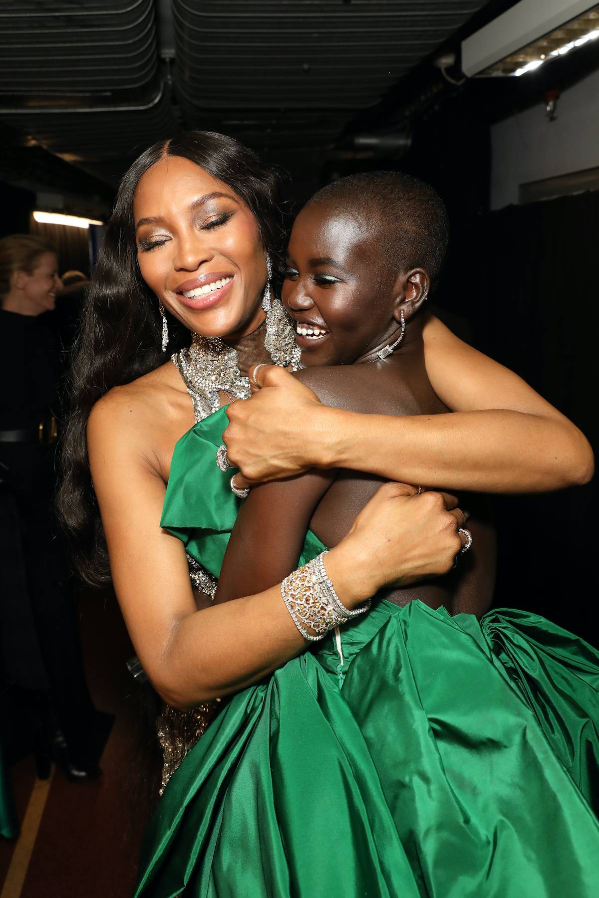 Naomi Campbell i Adut Akech / Fot. Getty Images