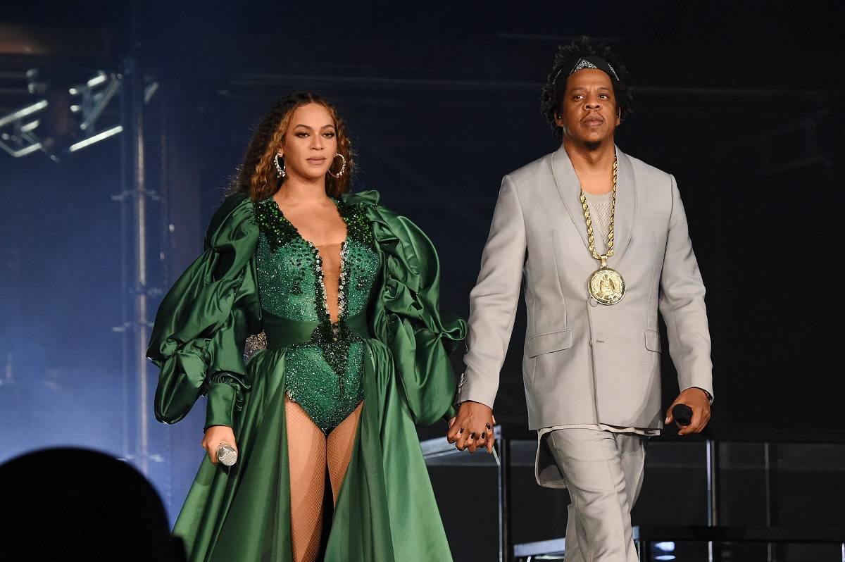Beyonce i Jay-Z podczas trasy koncertowej On The Run III
