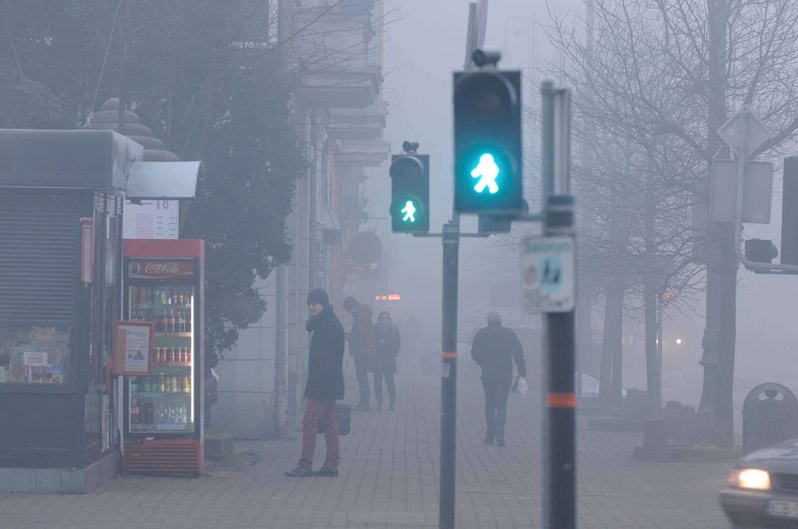 Smog w Bydgoszczy, styczeń 2019 (Fot. Getty Images)