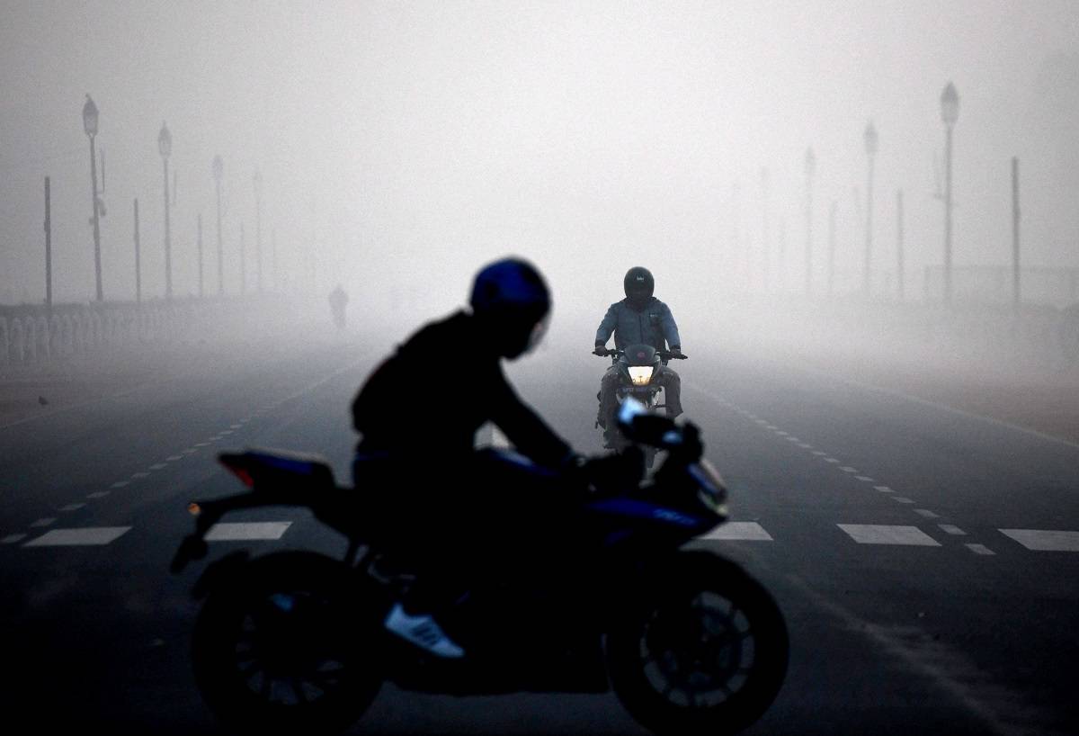 Smog w New Delhi