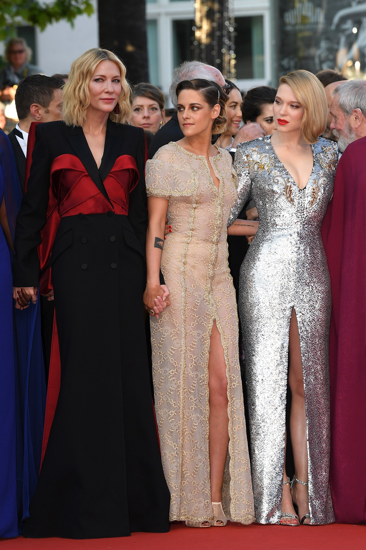 Cate Blanchett, Kristen Stewart i Lea Seydoux (Fot. Getty Images)