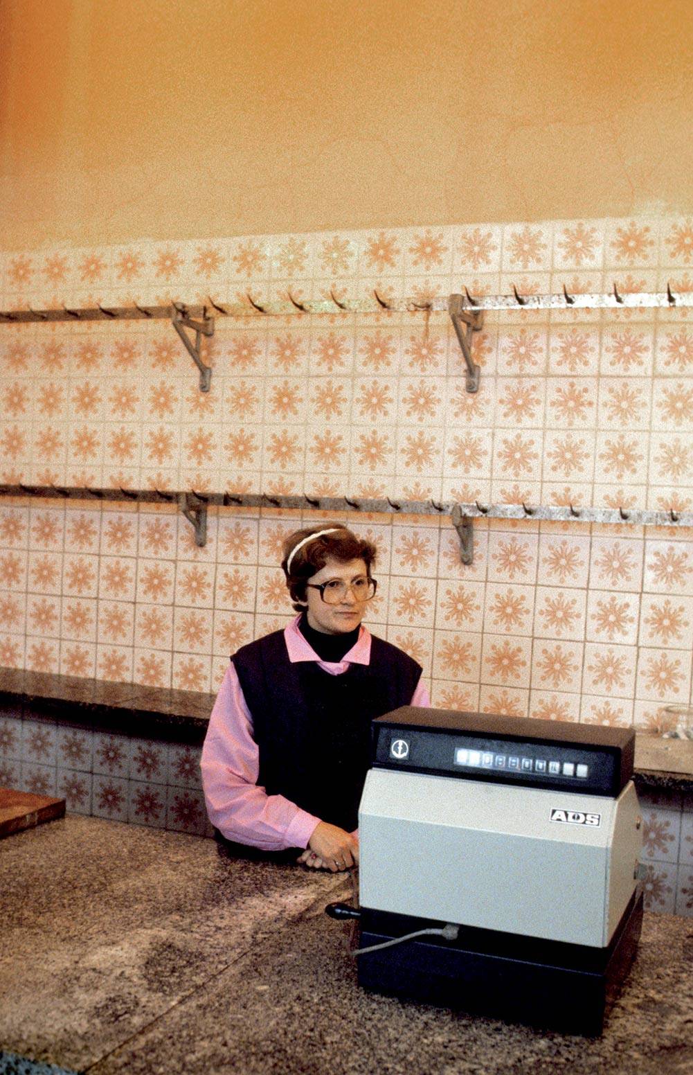 1982, sklep mięsny na warszawskiej Pradze