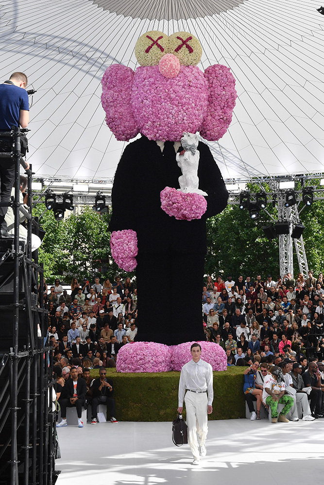 Pokaz kolekcji Dior Homme wiosna-lato 2019 (Fot. Getty Images)