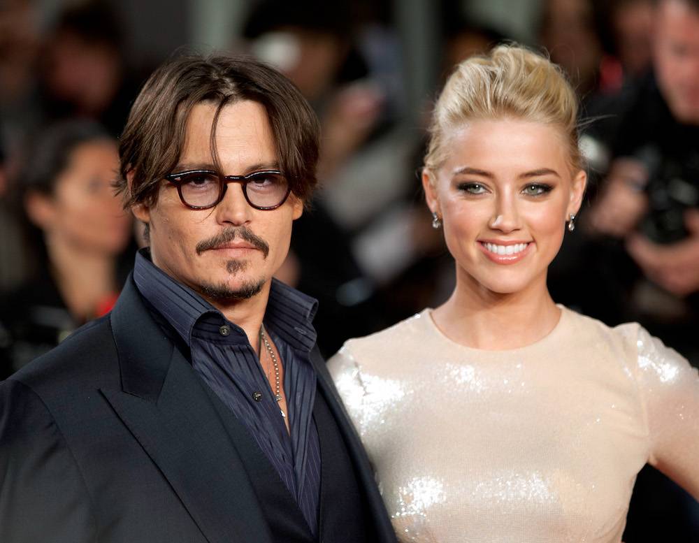 Johnny Depp i Amber Heard na premierze „Dziennika zakrapianego rumem” w 2011 roku (Fot. Getty Images)