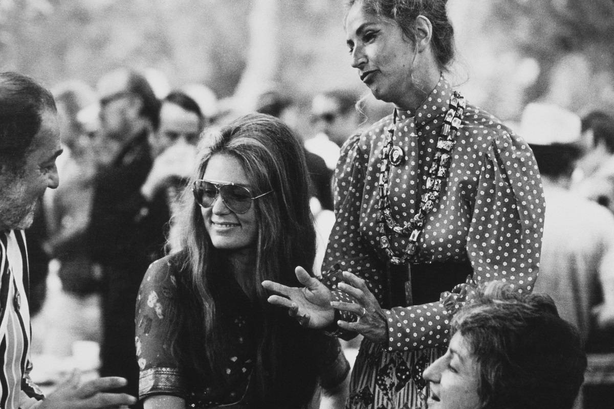 Z  Ethel Scull  i Betty Friedan, 1970 rok