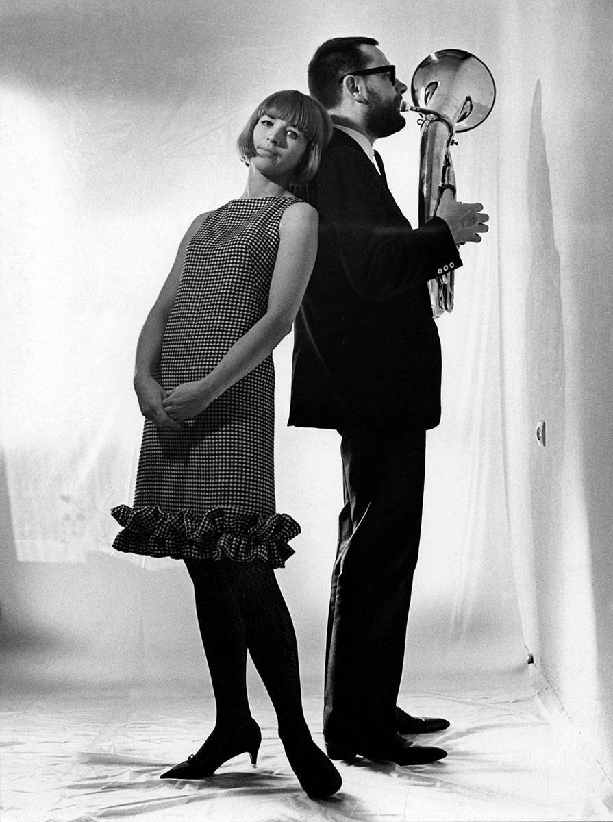 Grażyna Hase i Andrzej Kurylewicz, 1966 (Fot. T. Plewiński, FORUM)
