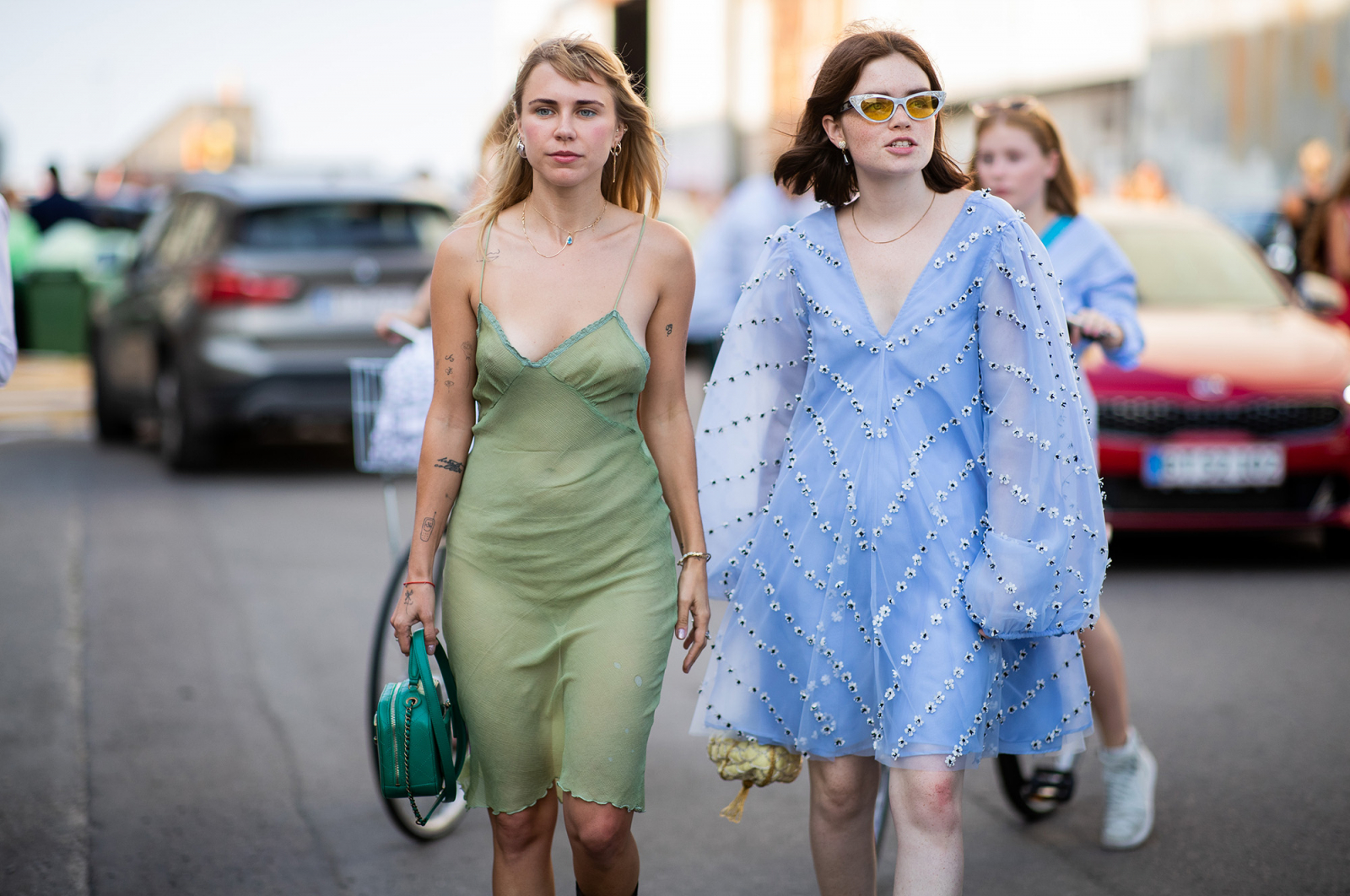 Street style podczas tygodnia mody w Kopenhadze wiosna-lato 2019 (Fot. Getty Images)