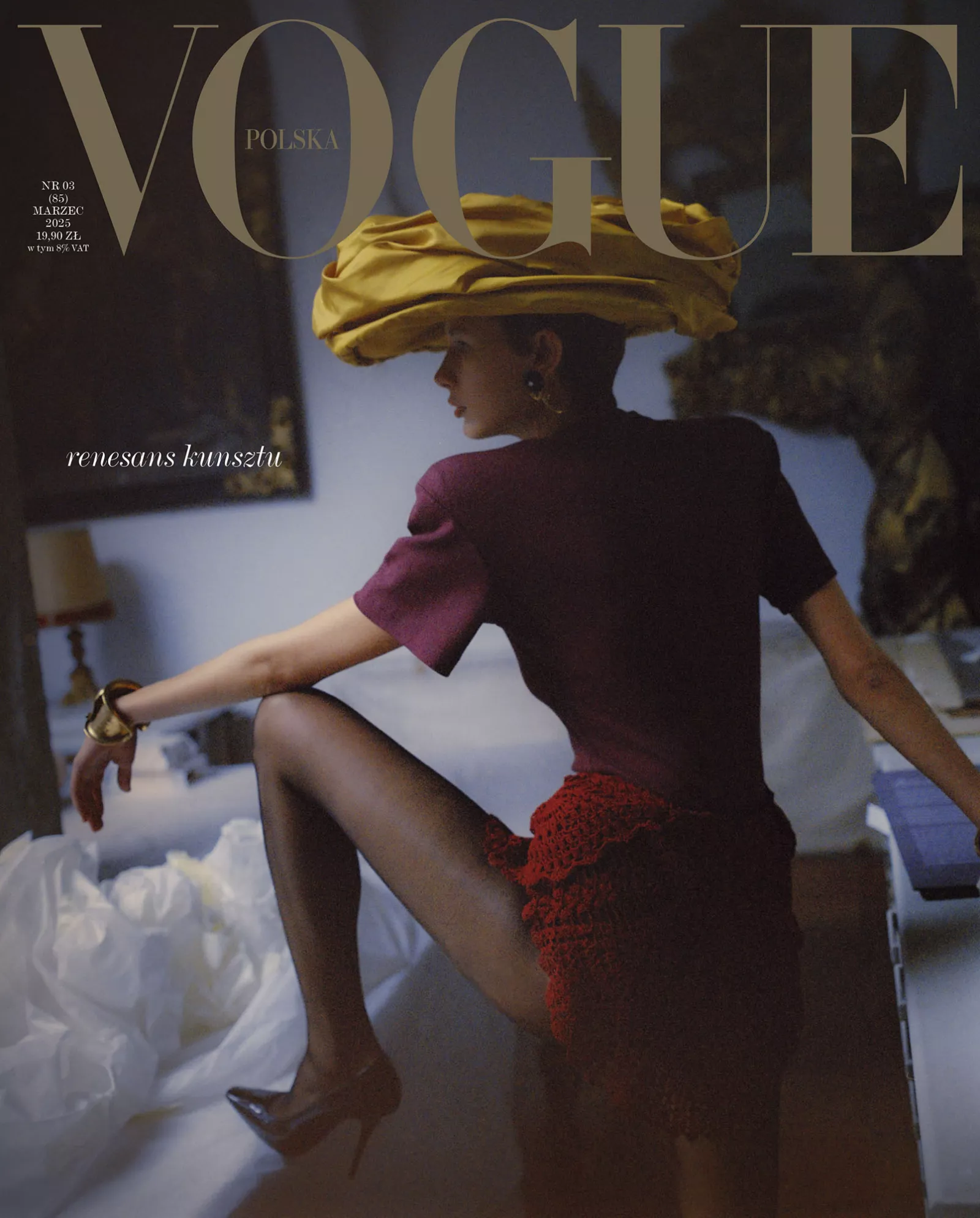 Okładka marcowego numeru Vogue Polska