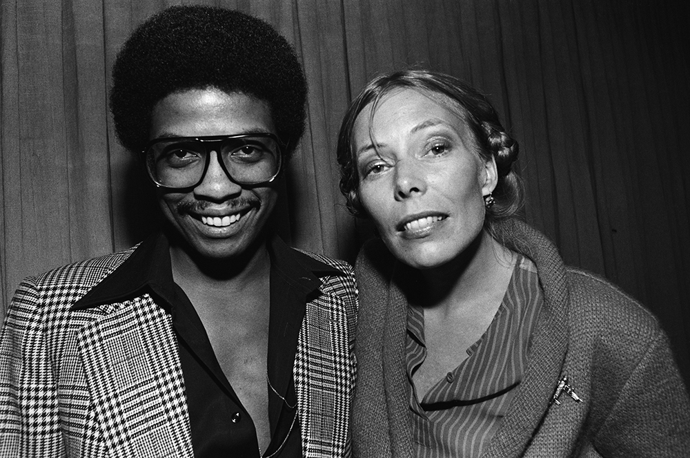 Herbie Hancock i Joni Mitchell (Fot. Richard McCaffrey, Getty Images)