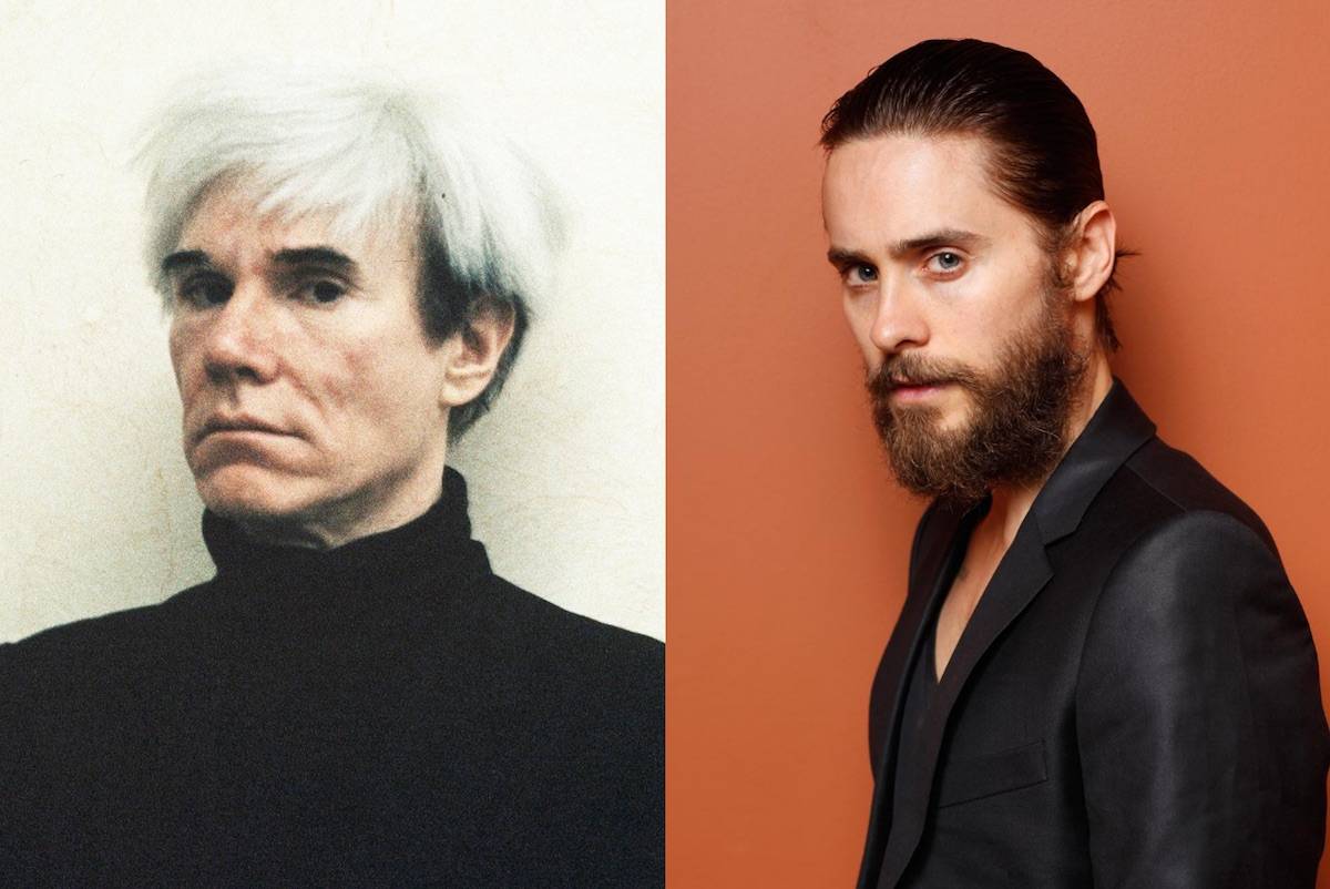 Andy Warhol i Jared Leto (Fot. Getty Images)