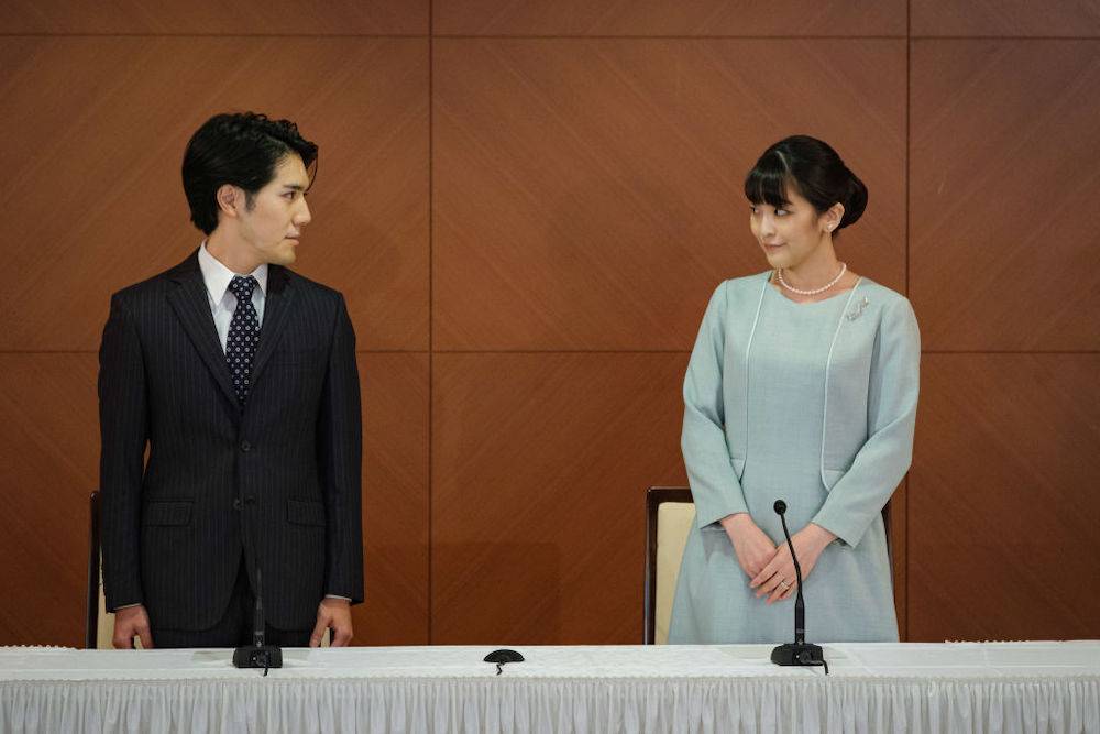 Ślub księżniczki Mako i Keia Komuro (Fot. Getty Images)