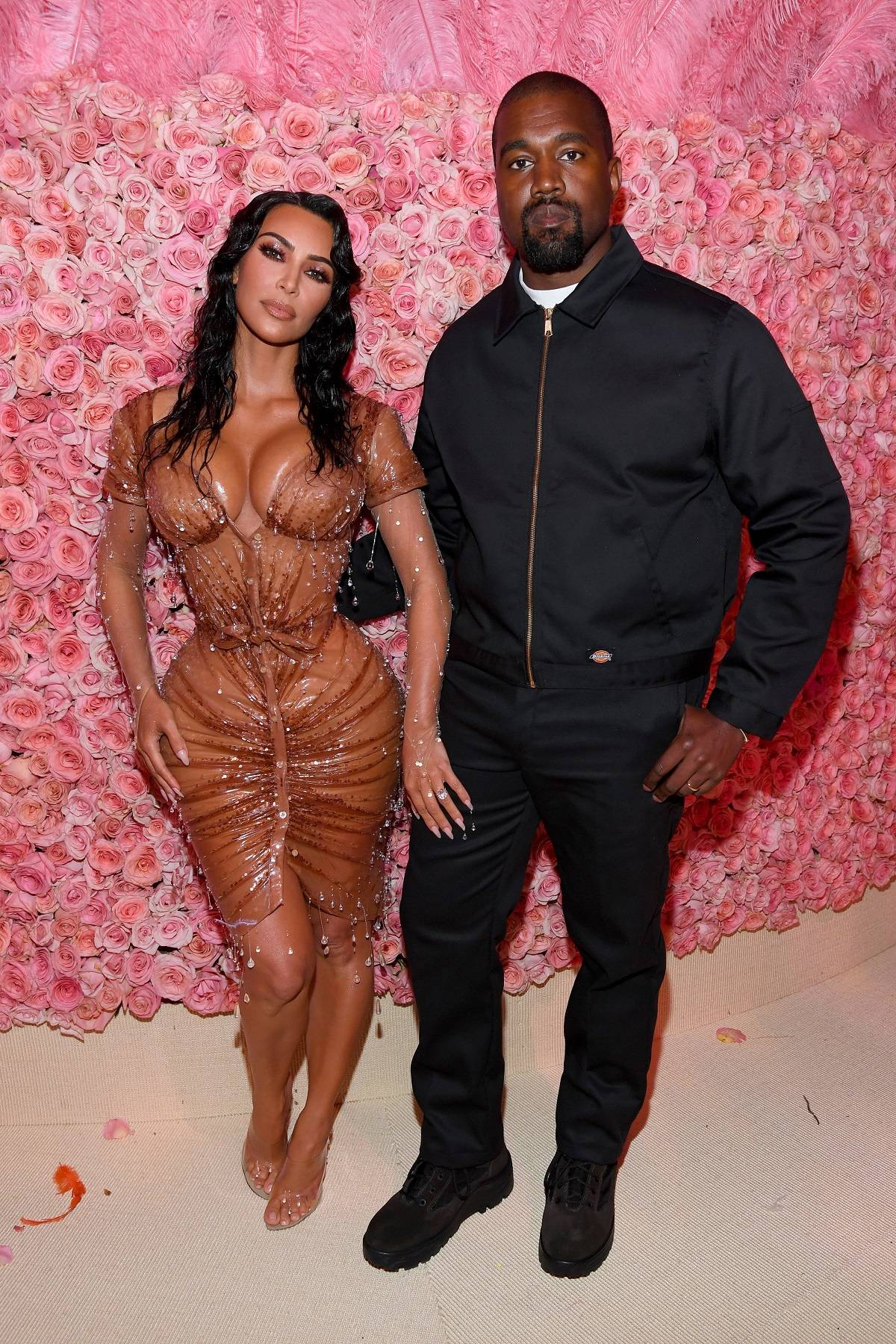 Kim Kardashian i Kanye West podczas MET Gali 2019