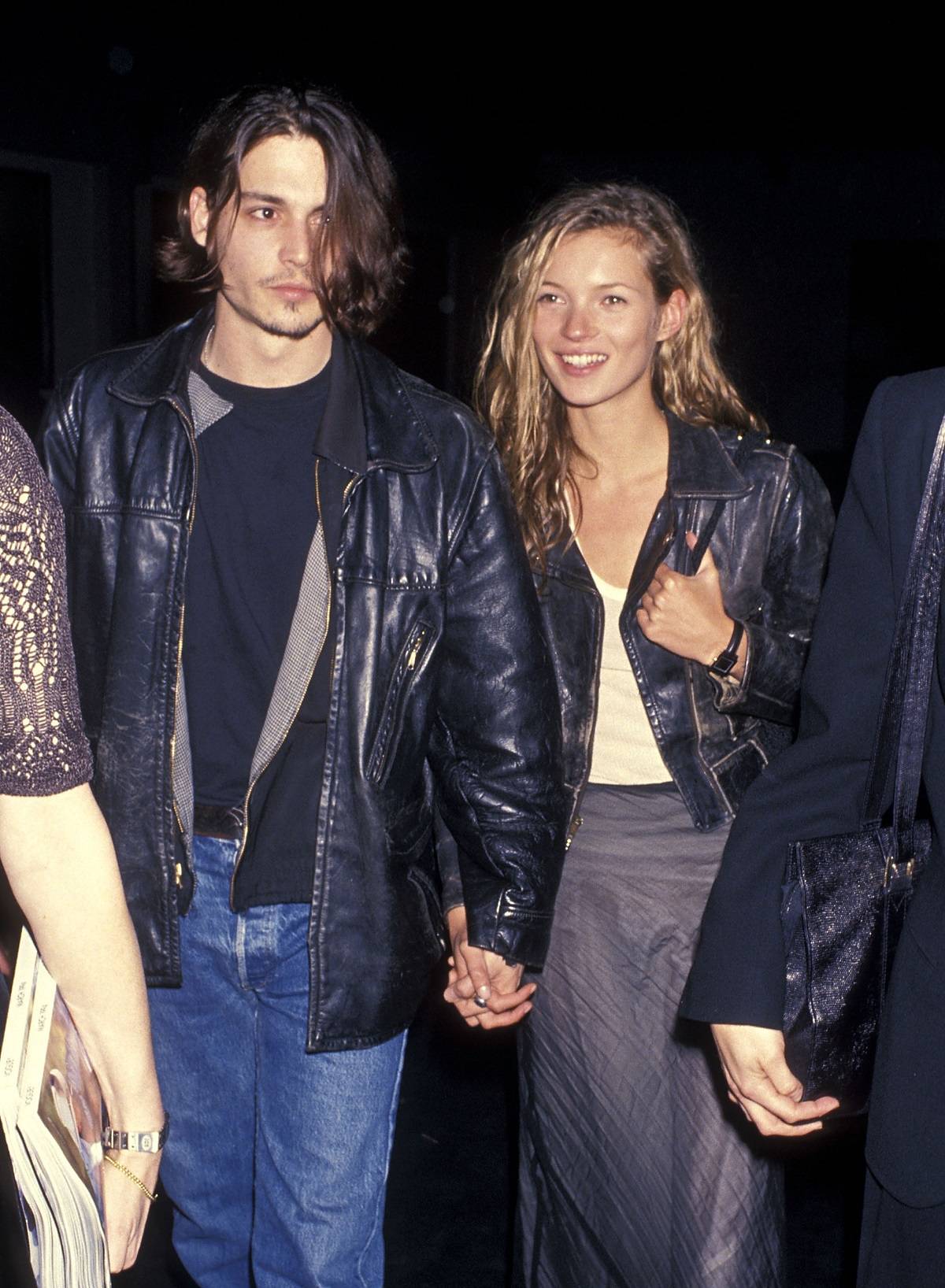 Kate Moss i Johnny Depp w 1994 roku