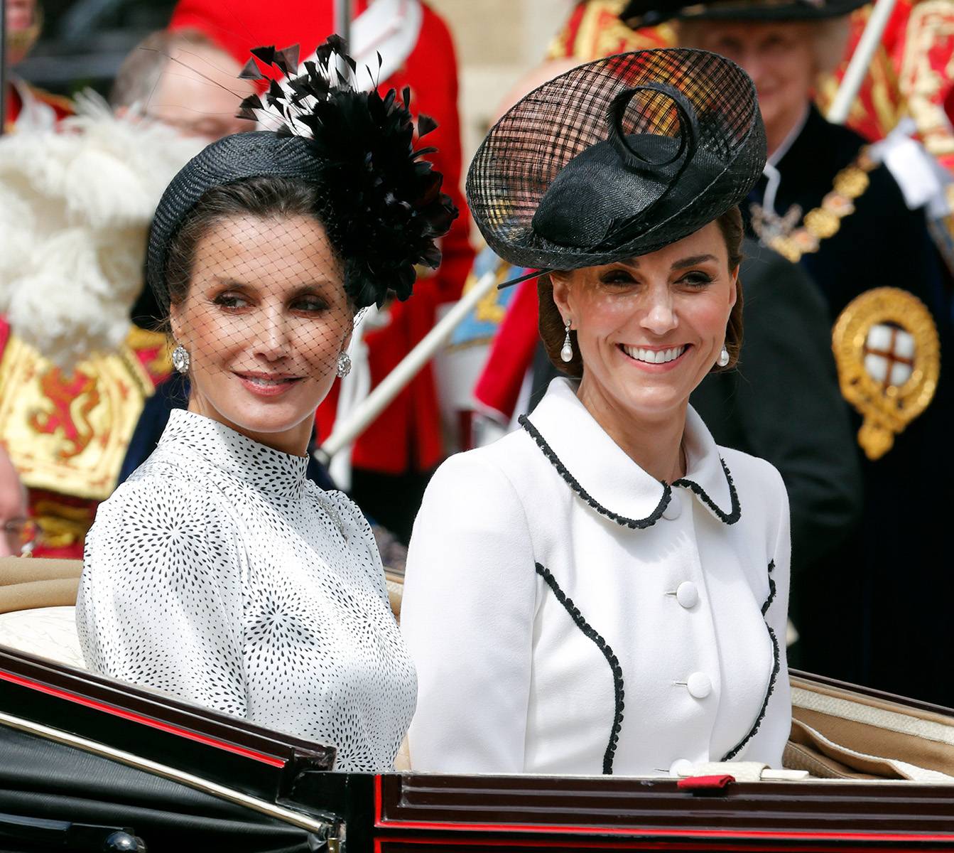Królowa Letizia i księżna Cambridge