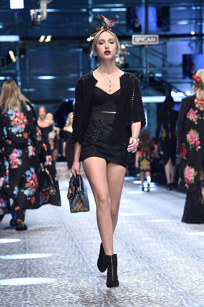 W pokazie Dolce&Gabbana (Fot. Getty Images)