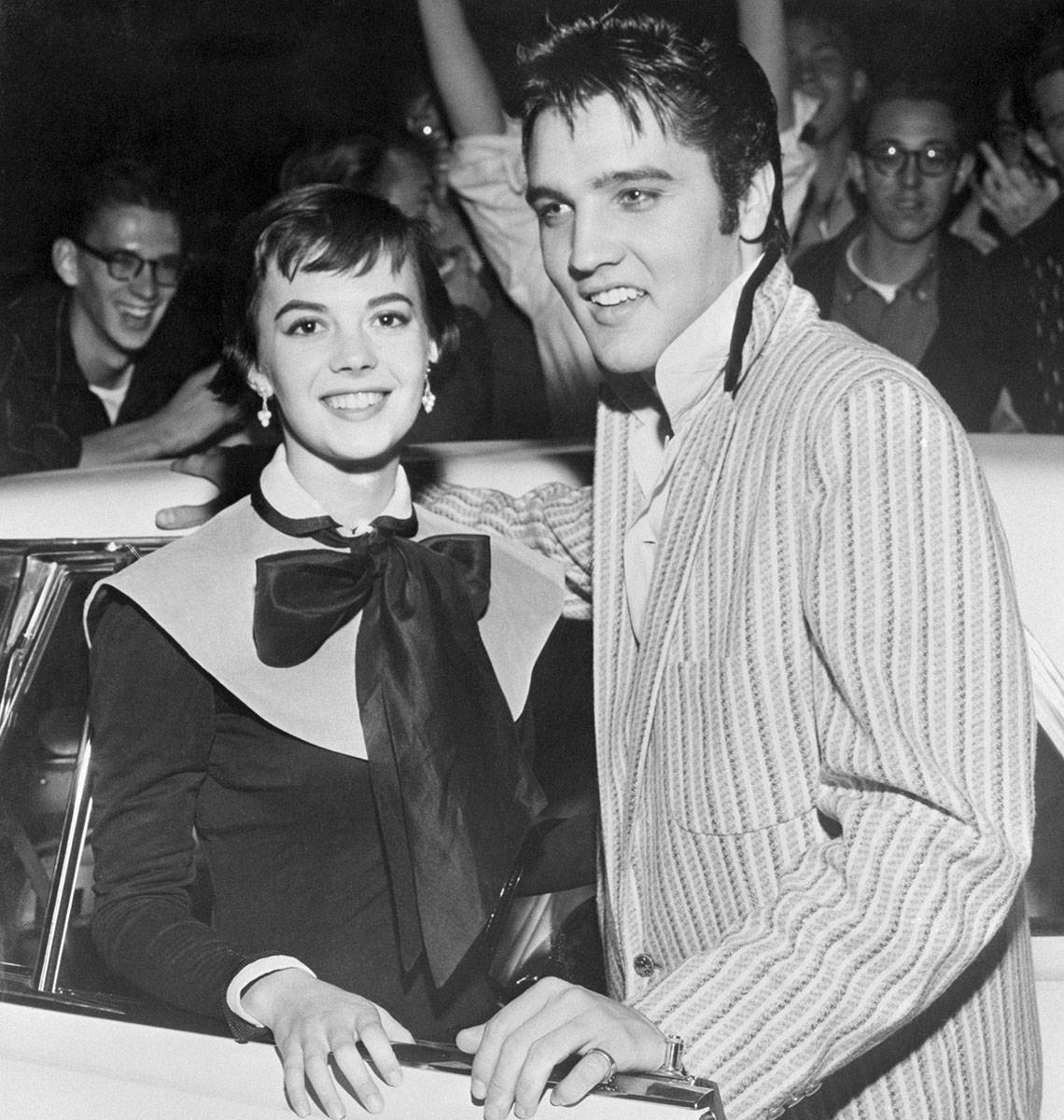 Natalie Wood i Elvis Prestley (Fot. Getty Images)