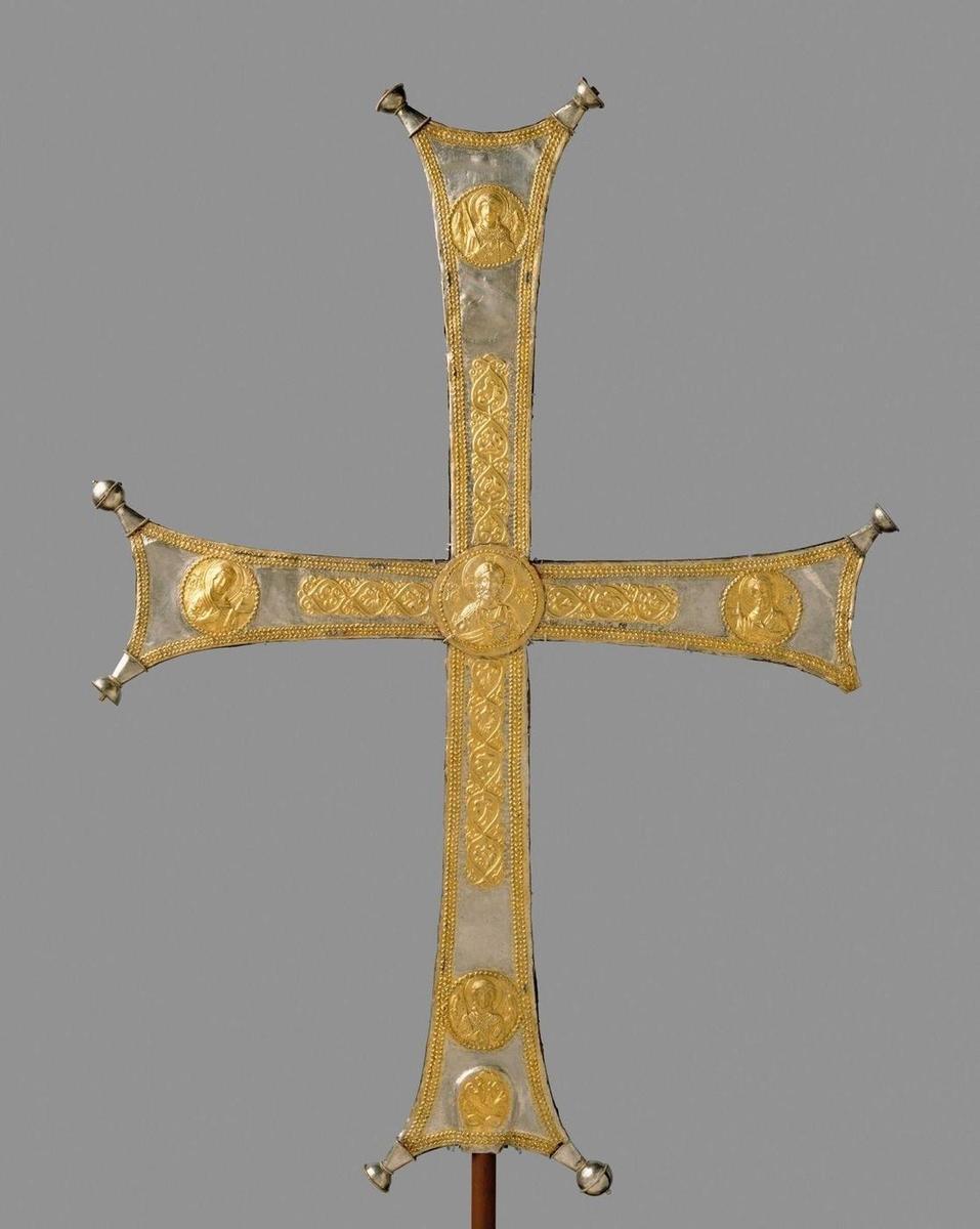 Krzyż procesyjny, Bizancjum, ca. 1000-1050 r. / Metropolitan Museum of Art