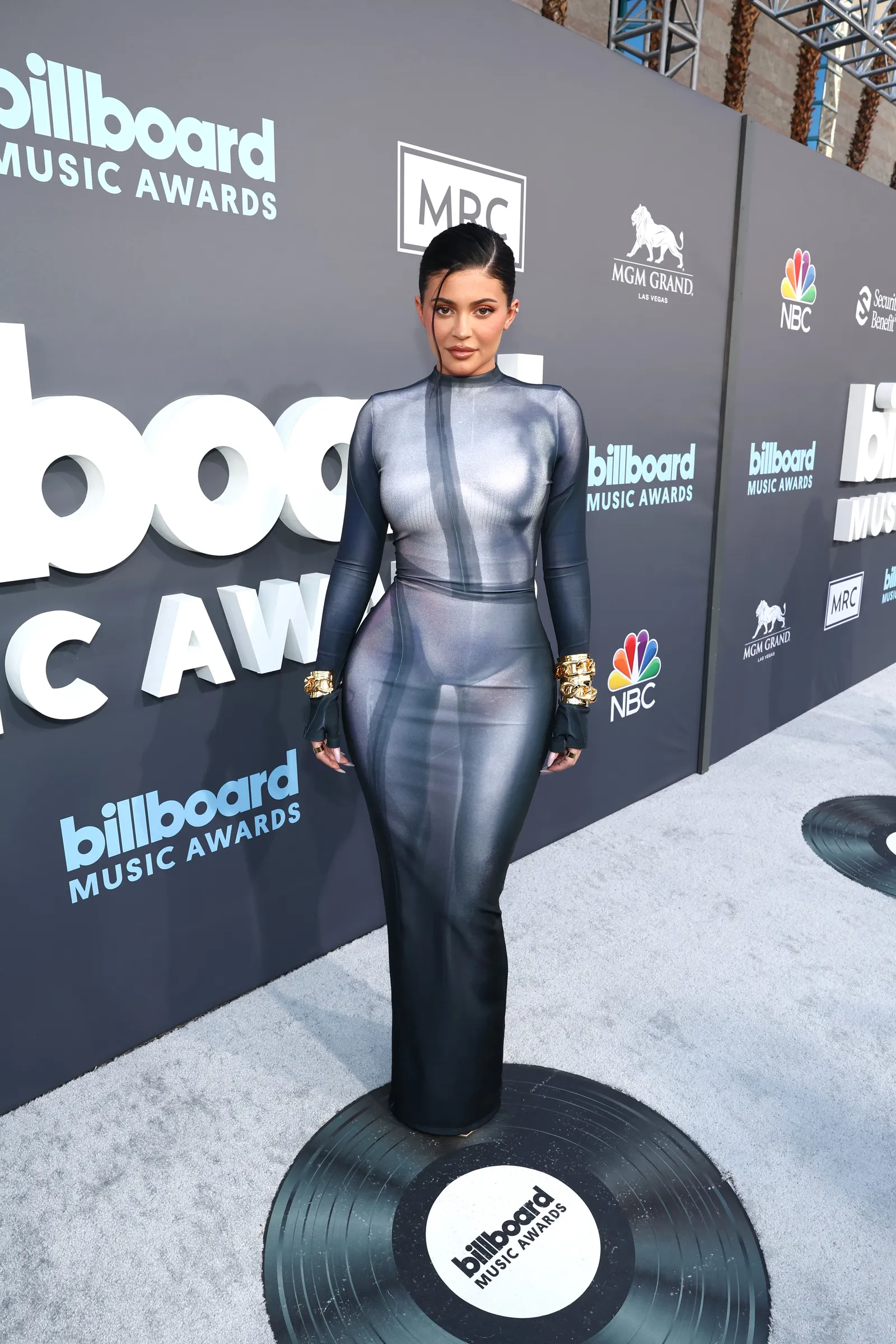 Kylie Jenner na Billboard Music Awards sukience Balmain. / Fot. Todd Williamson/NBC, Getty Images