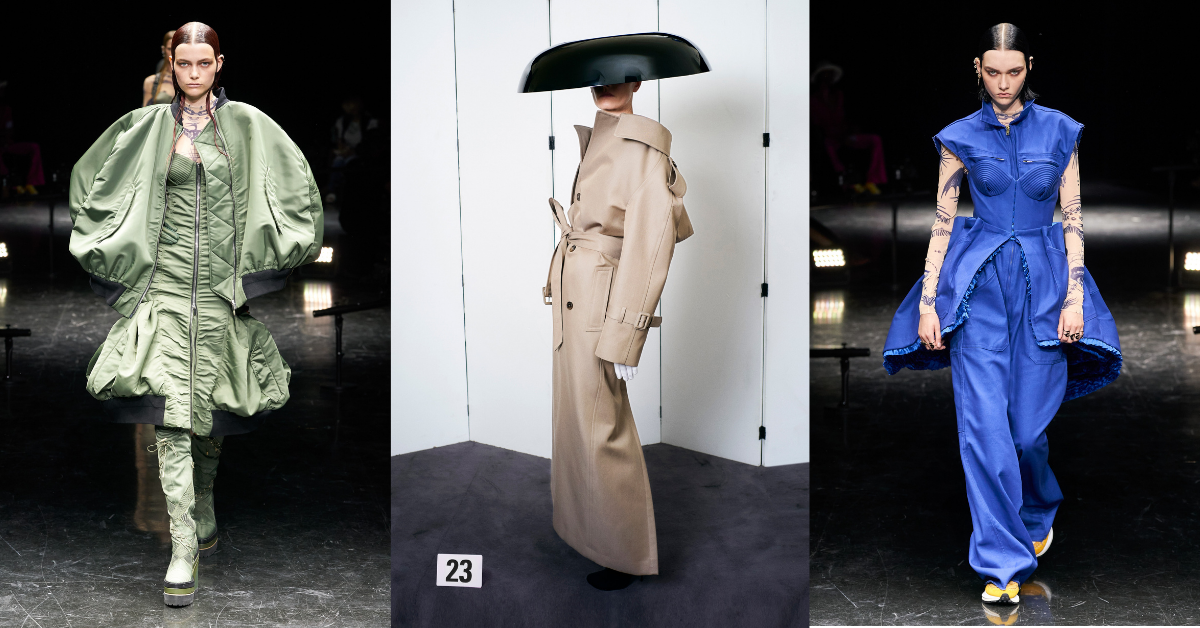 Jean Paul Gaultier / Balenciaga / Jean Paul Gaultier / Fot. materiały prasowe